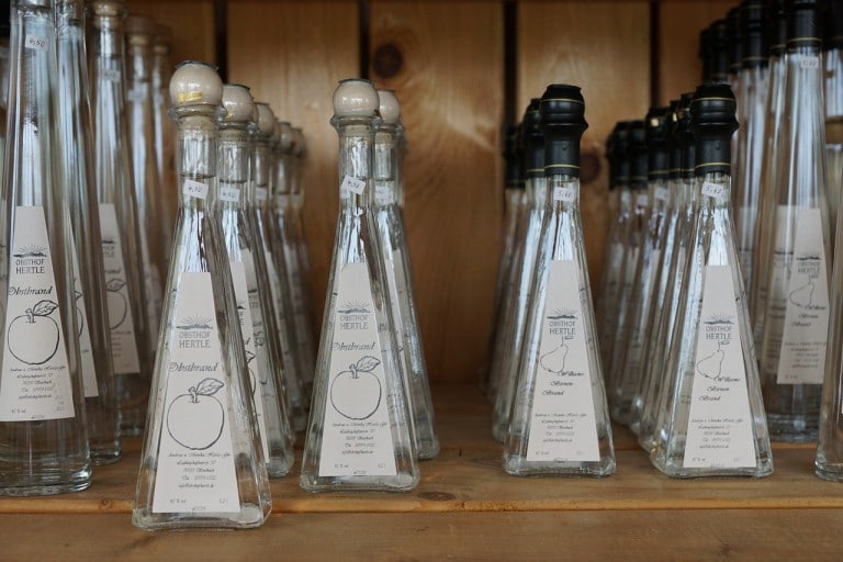 Schnaps in Oostenrijk