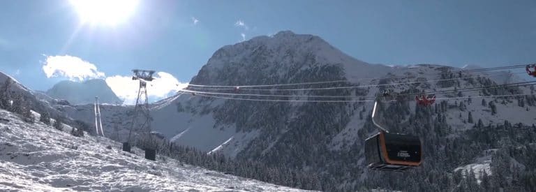 nieuwe gondelbaan Stubai Gletscher