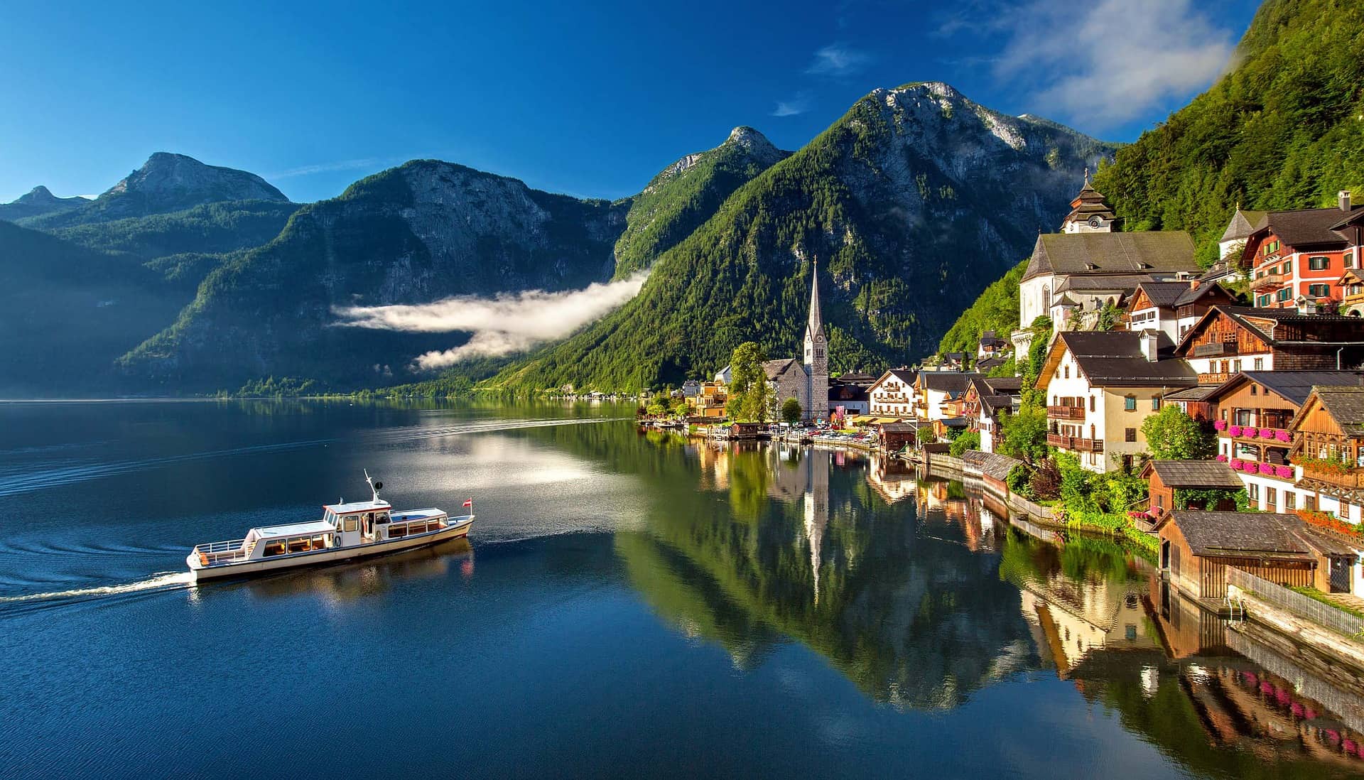 De negen Deelstaten van Oostenrijk Hallstatt