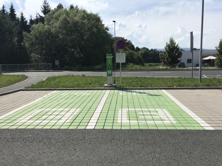 Met een elektrisch auto naar Oostenrijk