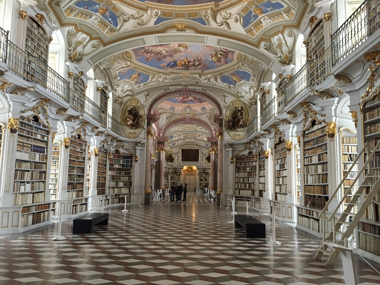 Stift Admont grootste kloosterbibliotheek ter wereld Admont klooster bibliotheek