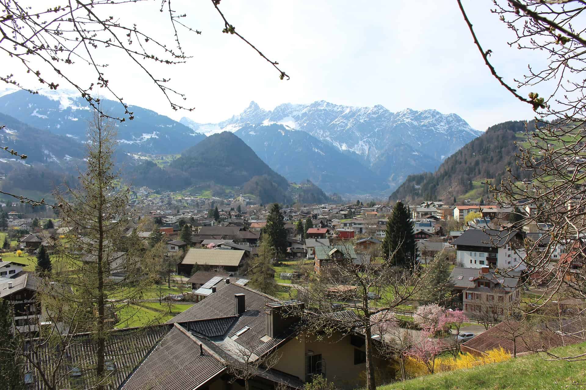 Schruns in de Zomer Schruns Montafon vakantie