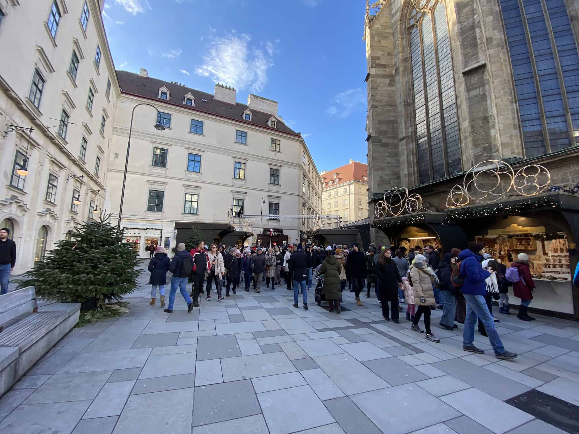 Kerstmarkt Wenen - Stephansplatz Kerstmarkt Wenen - Stephansplatz