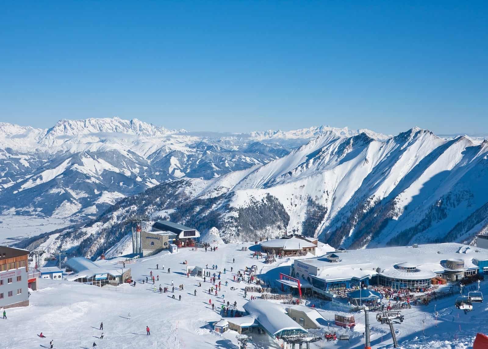 Sneeuzekere skigebieden Kaprun - Kitzsteinhorn