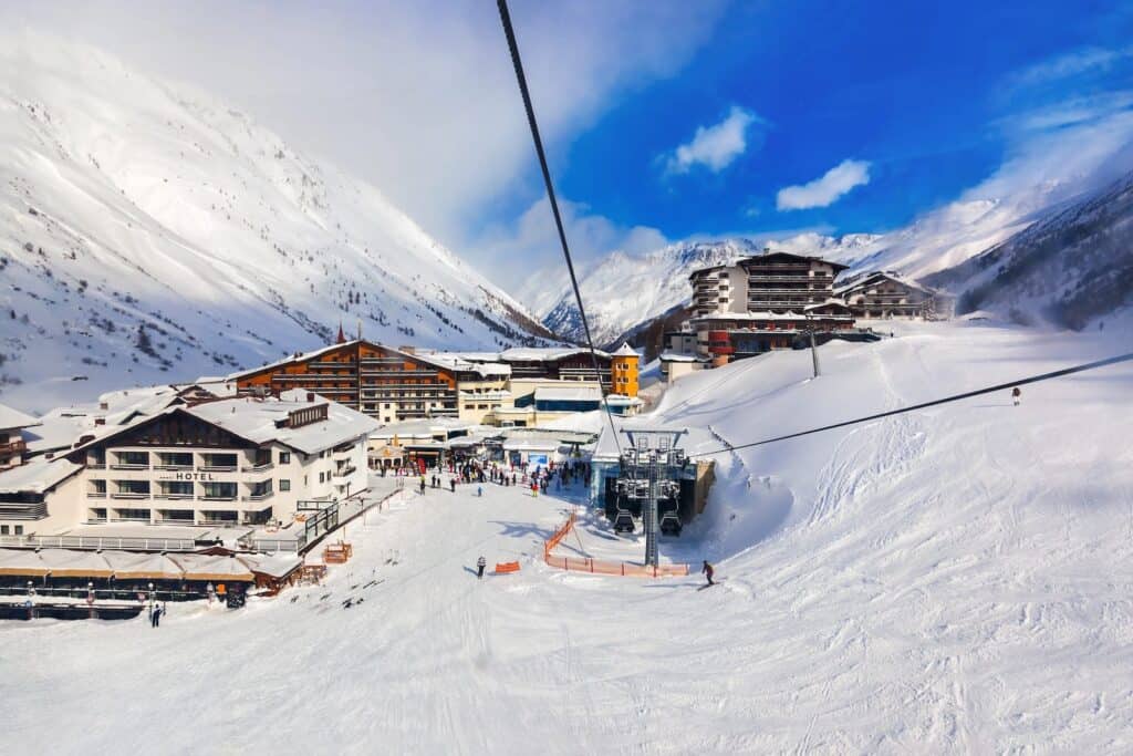 Lech één van de sneeuwzekerste skigebieden van Oostenrijk