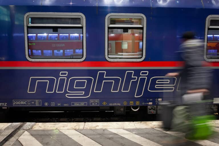 Nightjet naar Wenen