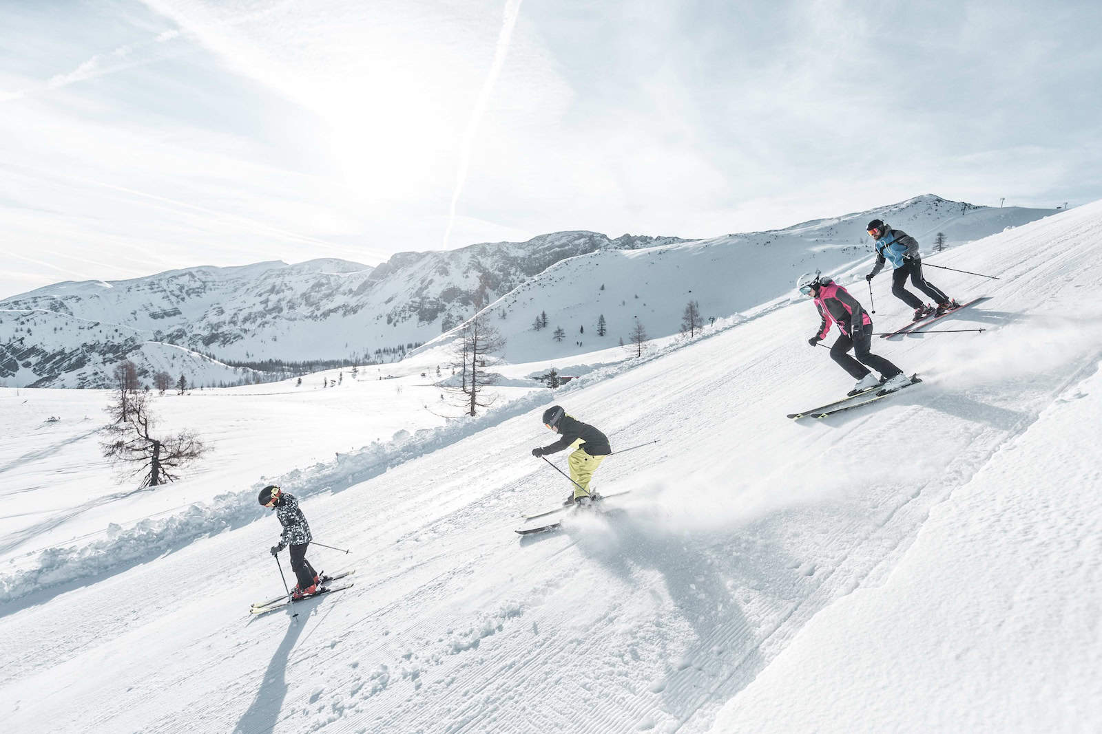 Wintersport hinterstoder skigebied Oberösterreich