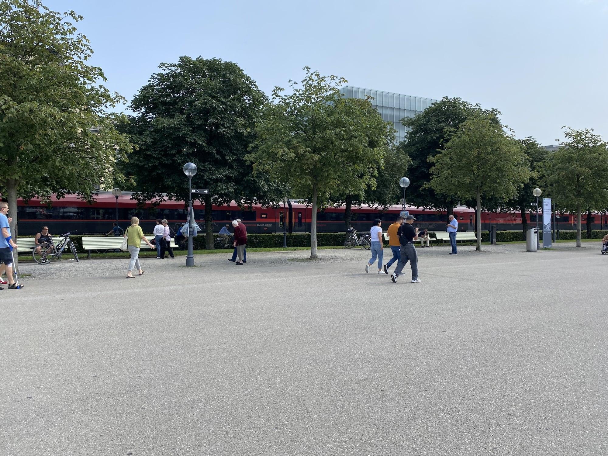 Hoe lang duurt het met de trein naar Oostenrijk