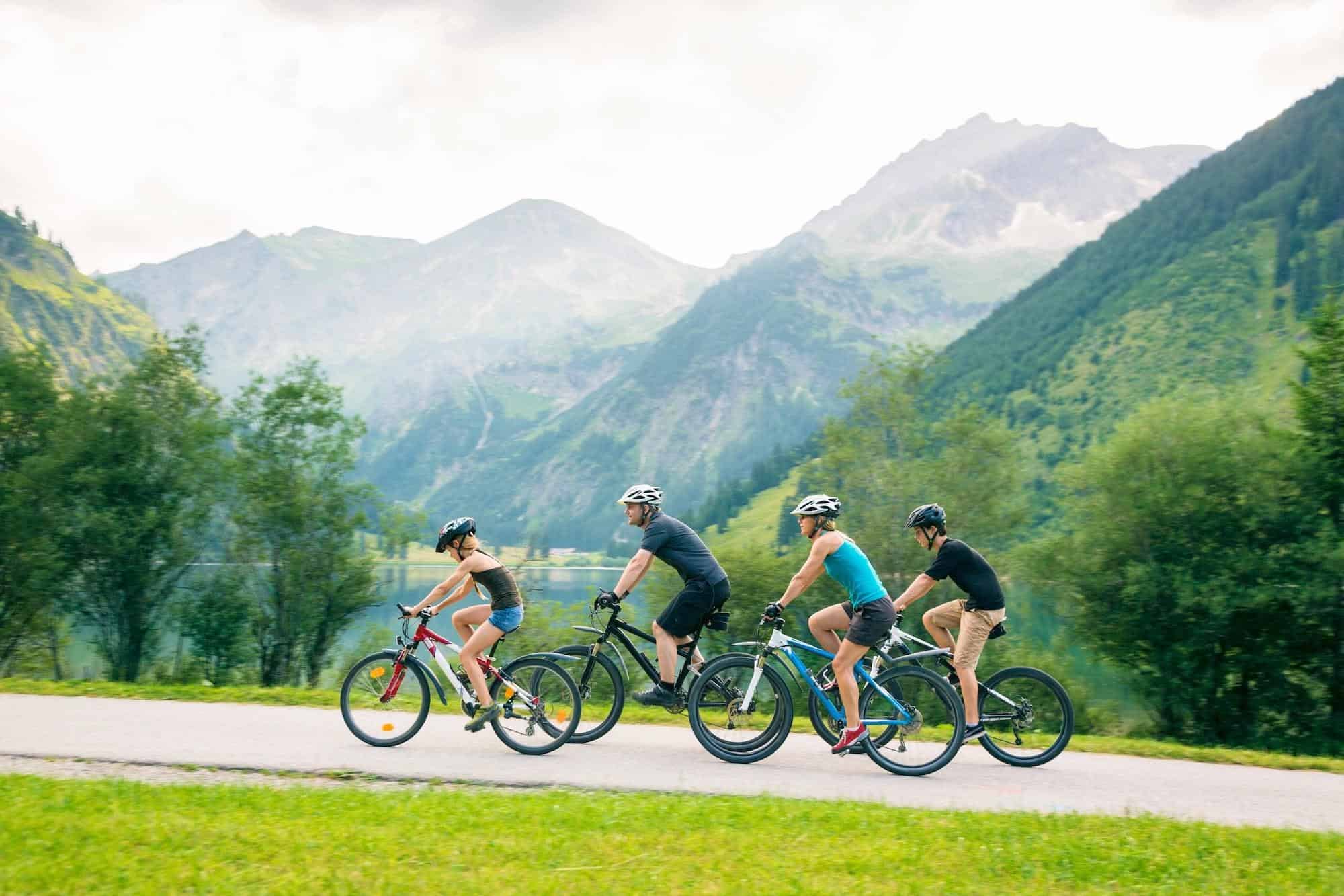 Fietsen in Innsbruck zomer