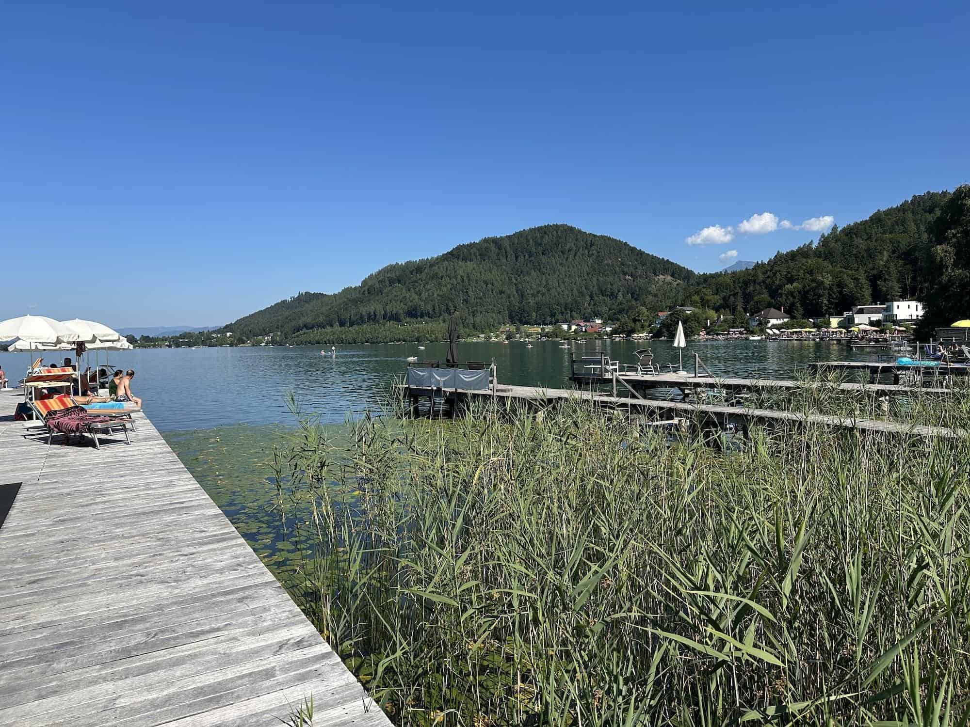 Klopeiner See in Karinthië: zwemmen en wandelen rond het warmste meer van Oostenrijk Klopeiner See - Karinthië