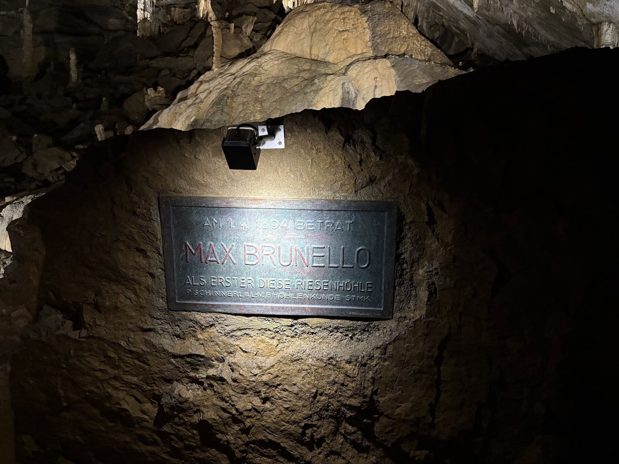 Lurgrotte Semriach - Steiermark - geschiedenis - Max Brunello