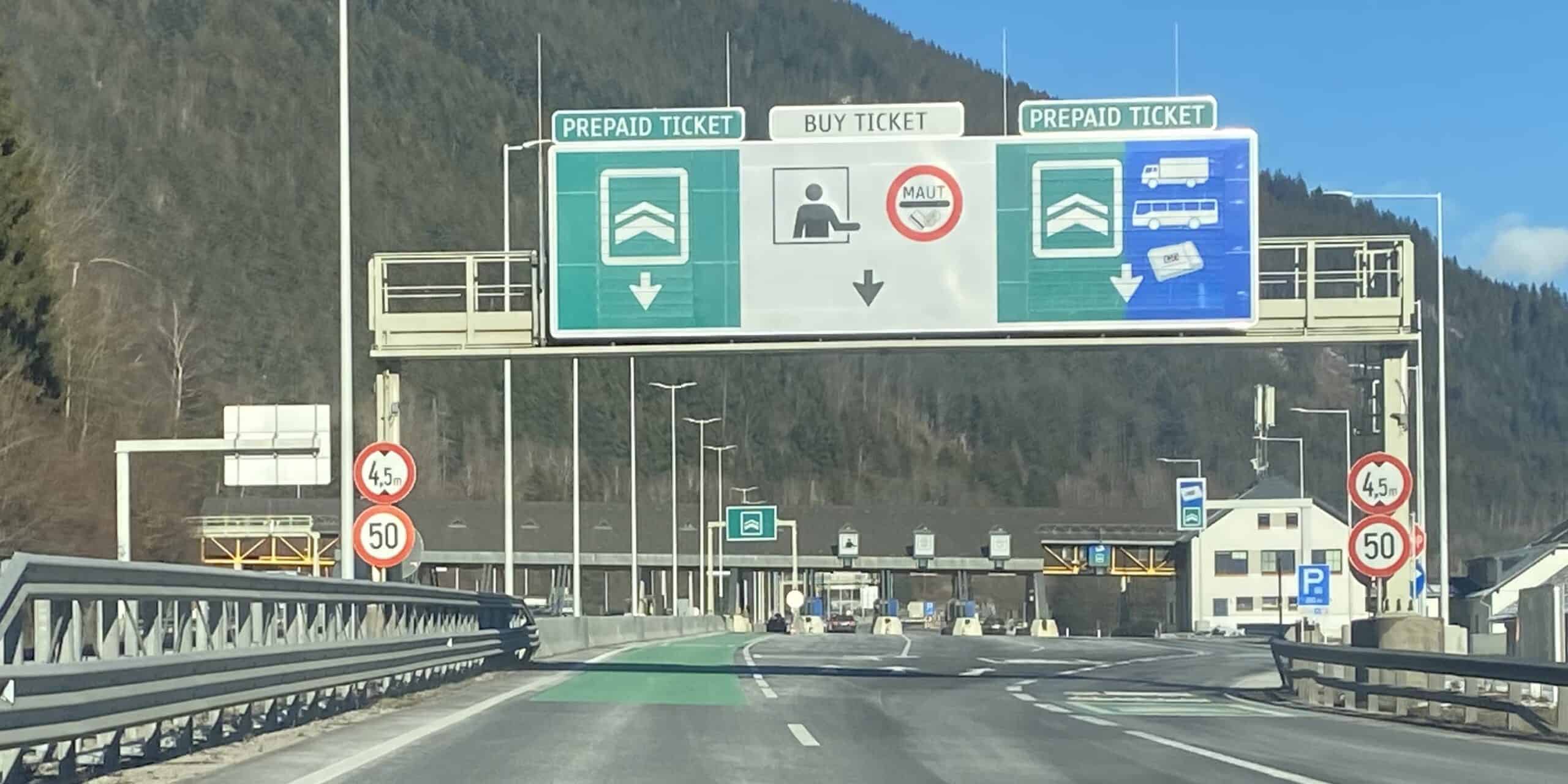 Tolwegen in Oostenrijk (2026) Tolwegen in Oostenrijk