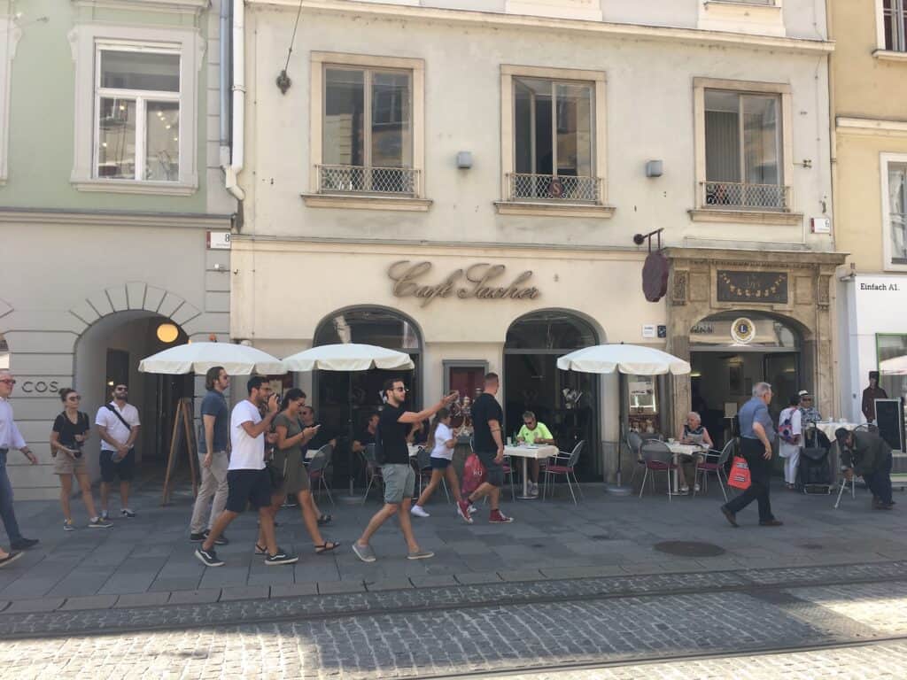 48 uur in Graz de Herrengasse