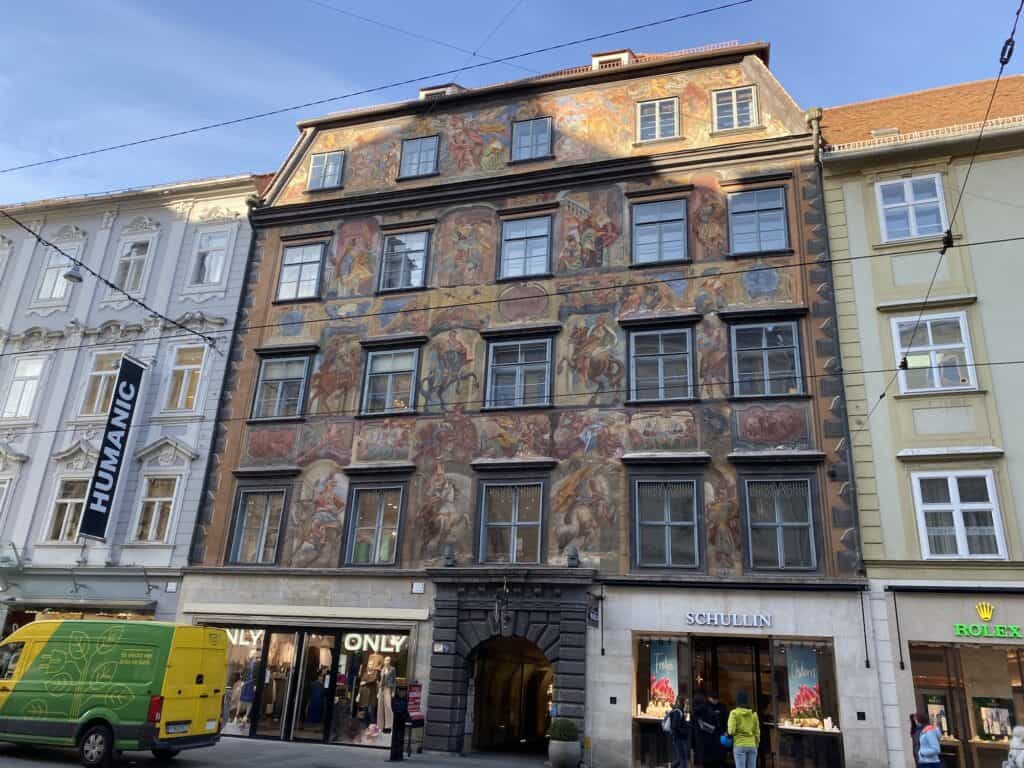 48 uur in Graz de Herrengasse