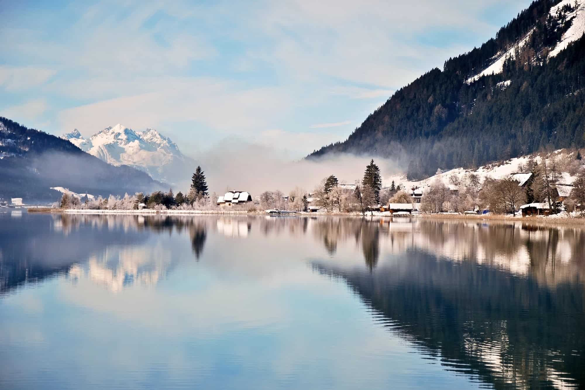 Alternatieve Elfstedentocht op de Weissensee Alternatieve Elfstedentocht op de Weissensee