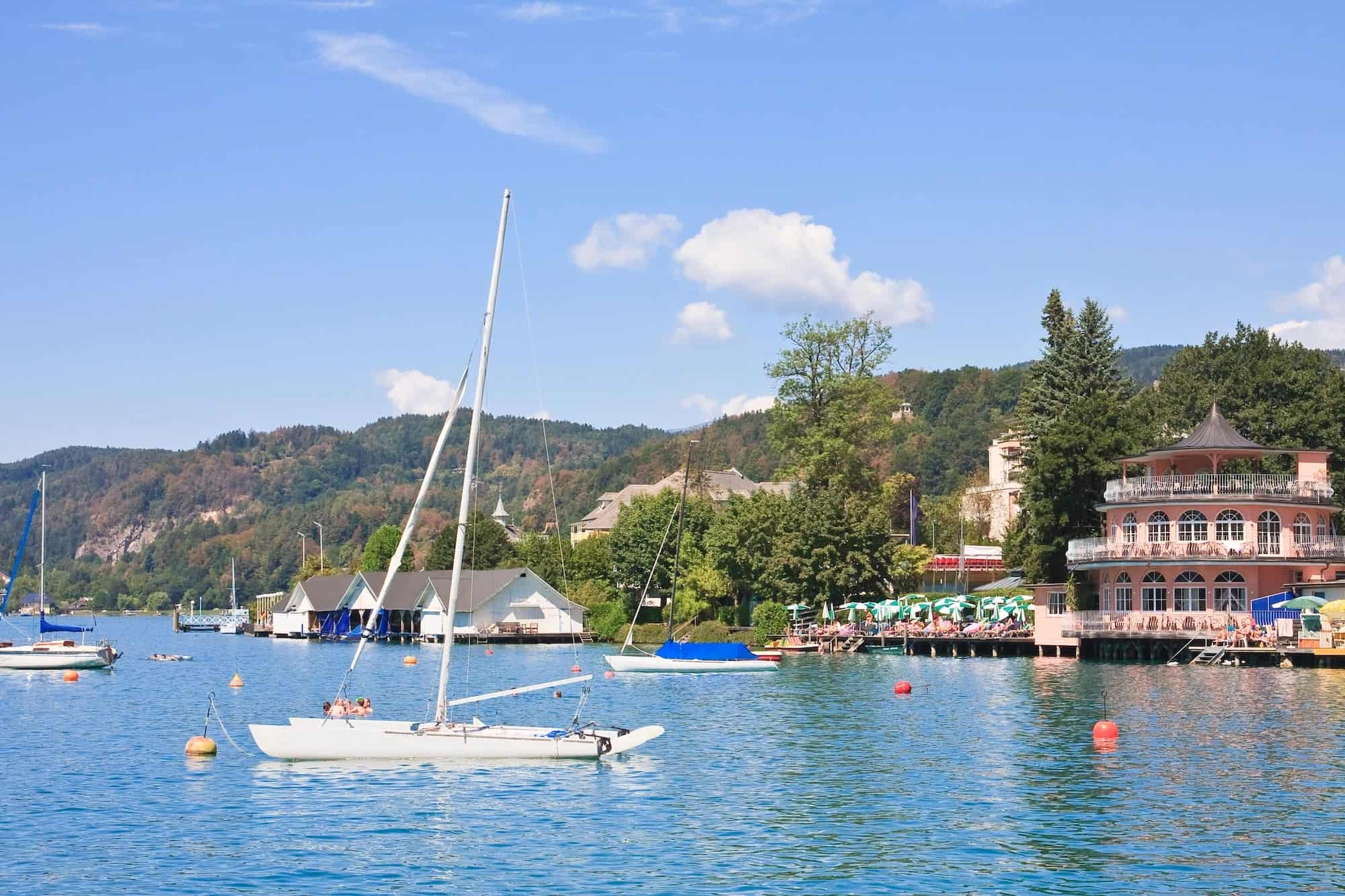 Pörtschach am Wörthersee: promenade, strandbaden en charme Pörtschach - Wörthersee
