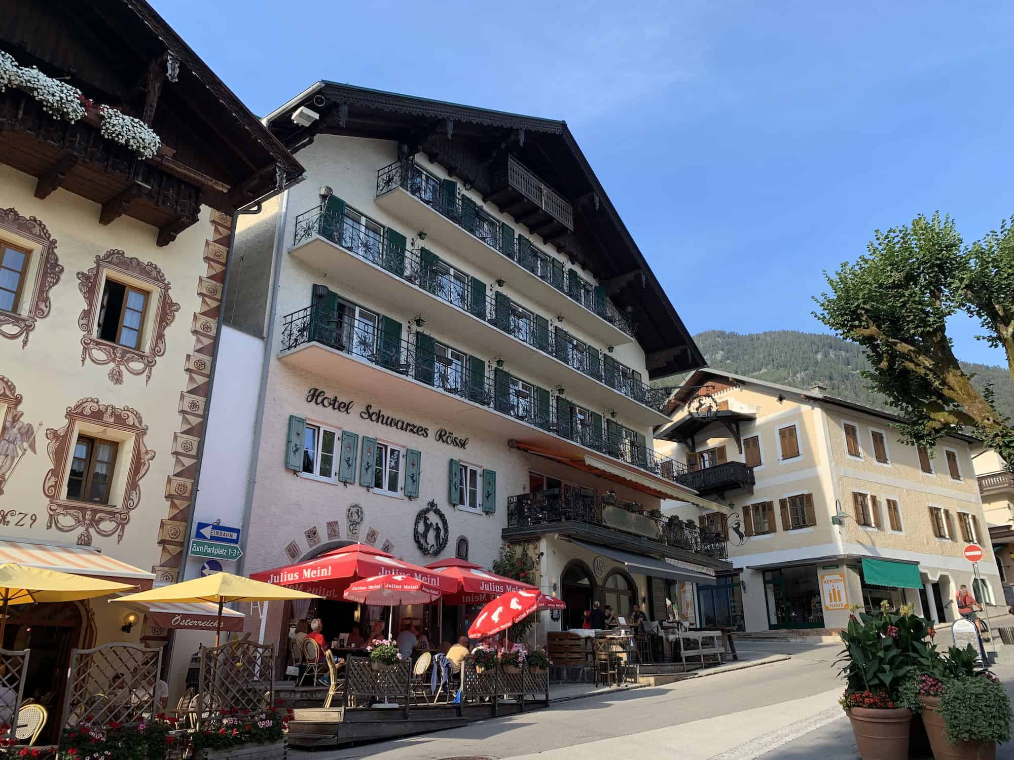 De Wolfgangsee in het Salzkammergut.