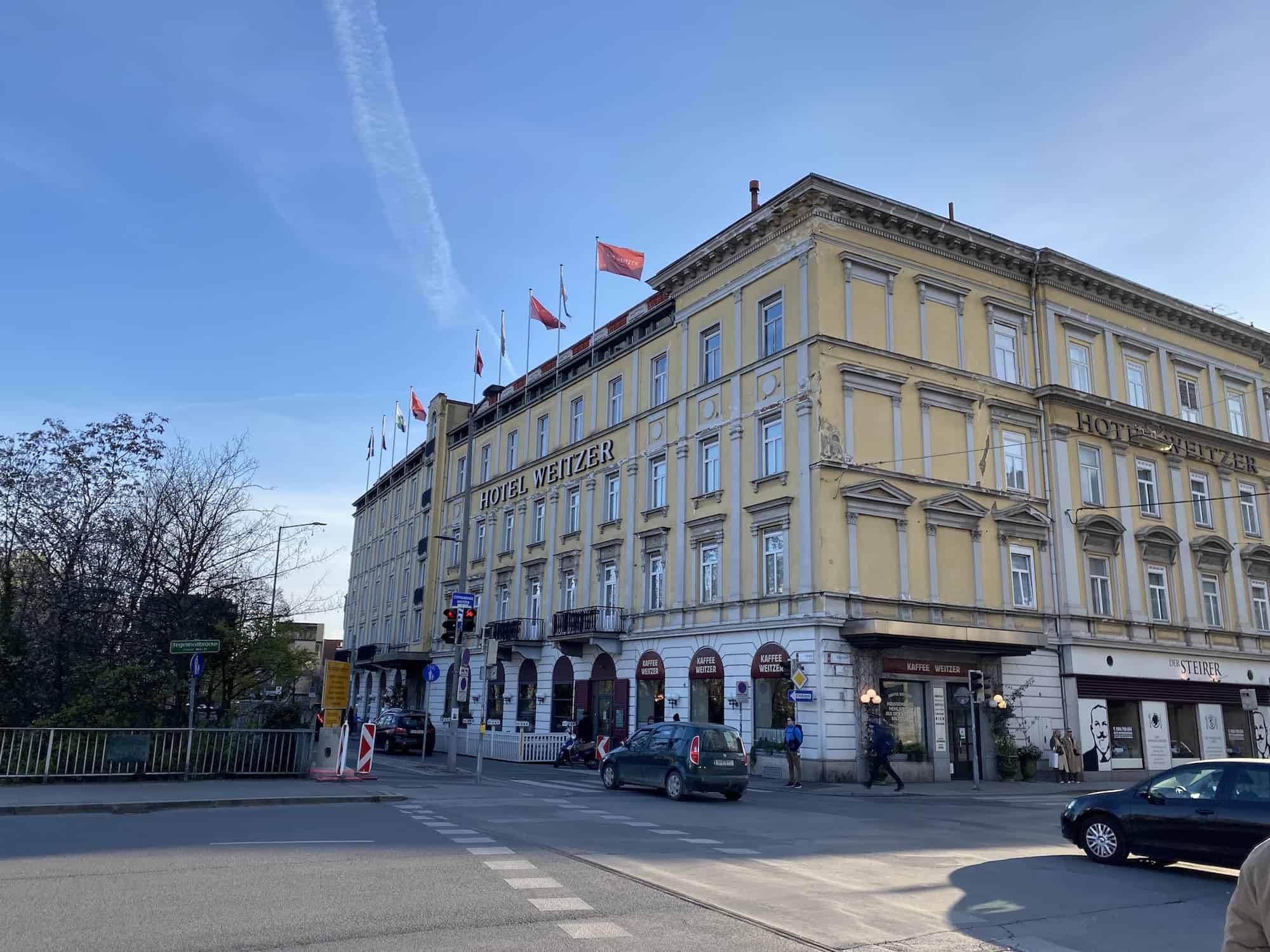 Parkeren Graz. - hotels met parkeergarage