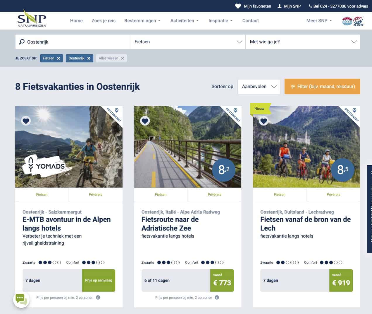 SNP Natuurreizen