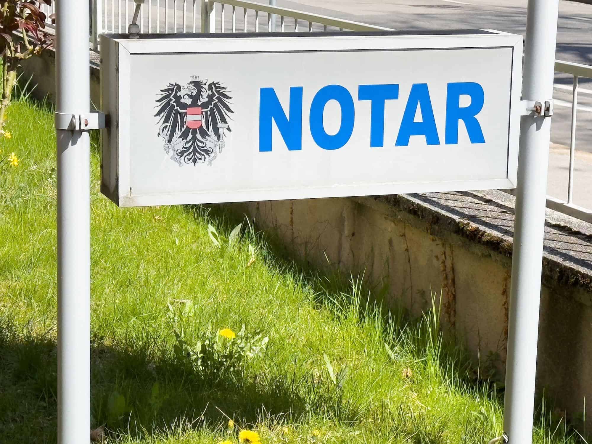 Bij een hypotheek in Oostenrijk is de notaris belangrijk Bij een hypotheek in Oostenrijk is de notaris belangrijk