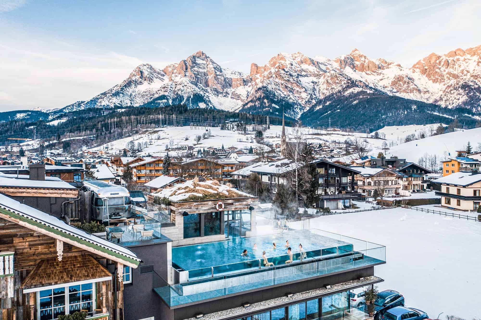 Wellness Hotel SEPP Maria Alm in de Winter