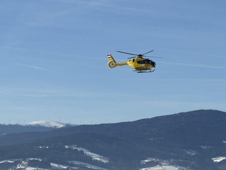 Verantwoordelijkheid in de bergen, een reddingsoperatie kan in de papieren lopen helemaal met een helicopter