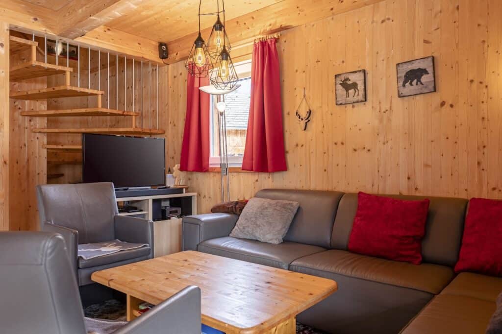 Alps Resorts Almdorf Stadl woonkamer