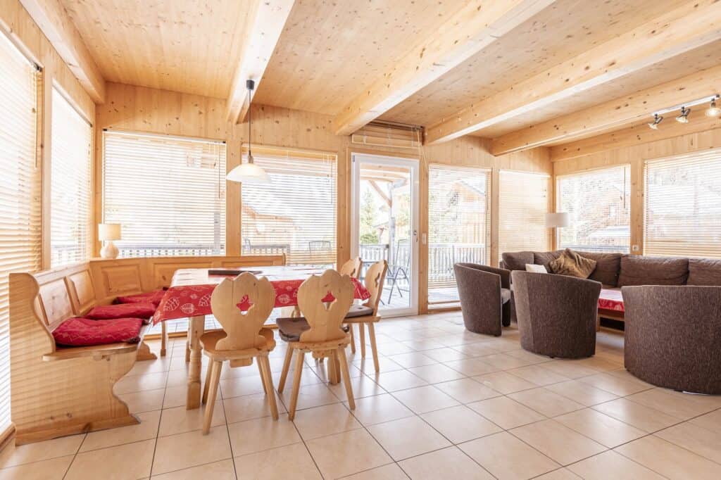 Alps Resorts Almdorf Stadl woonkamer