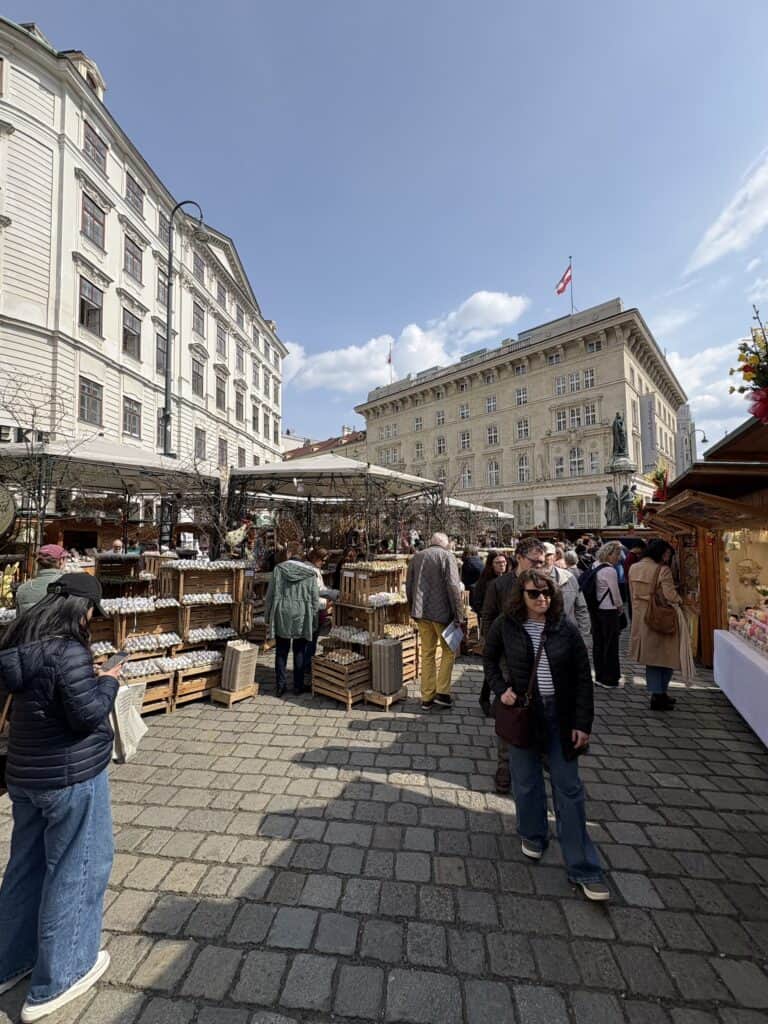 Pasen in Oostenrijk - paasmarkt Wenen