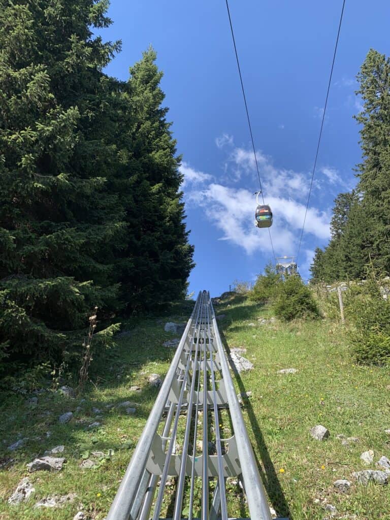 Rodelen op de Schöckl bij Graz Rodelbaan - Graz - Hexenexpress - Schöckl