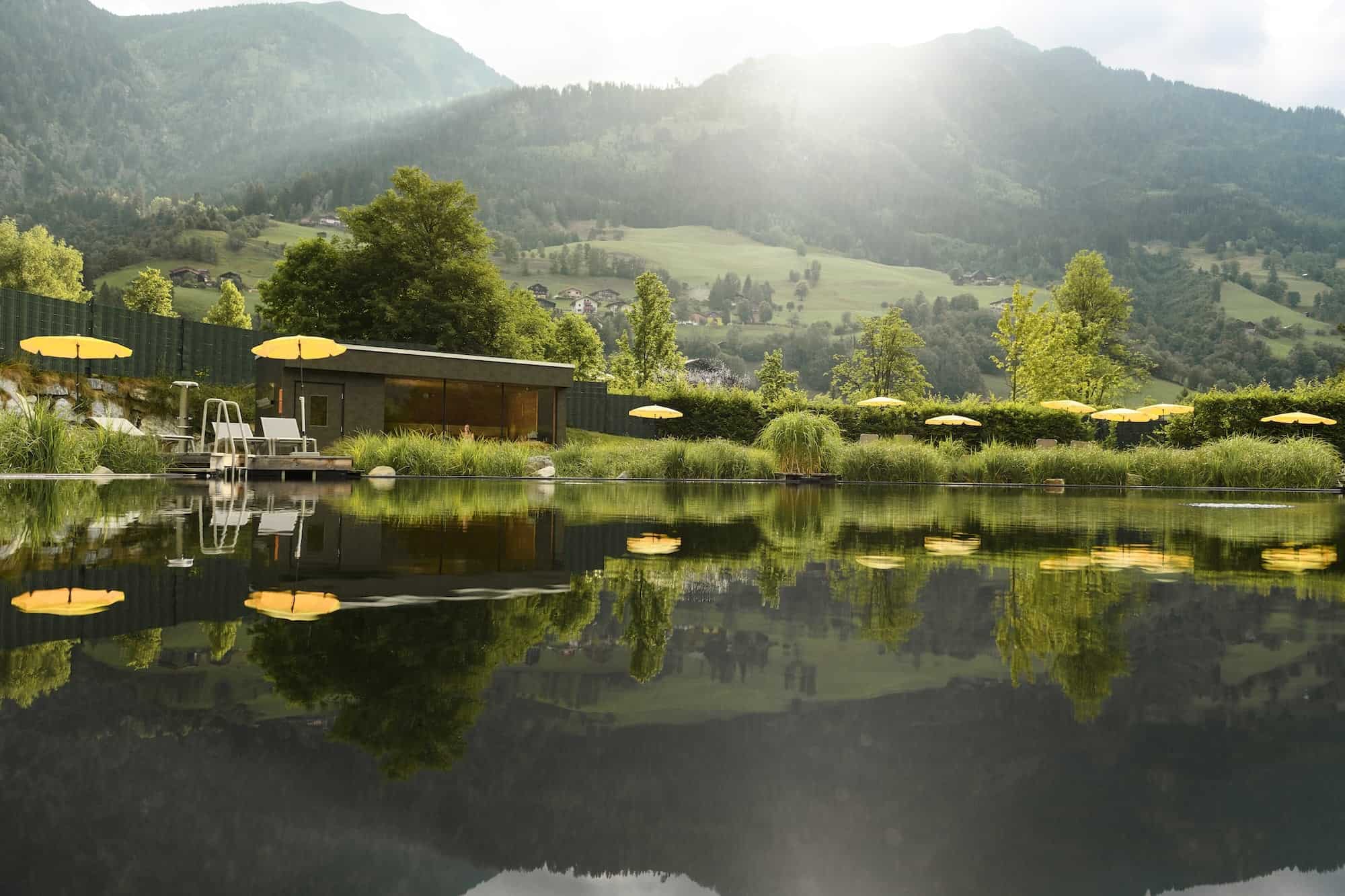 AlpenthermeGastein-SaunaWorld-Kristallsauna6-MarktlPhotography Alpentherme Bad Hofgastein - Sauna met zwemvijver