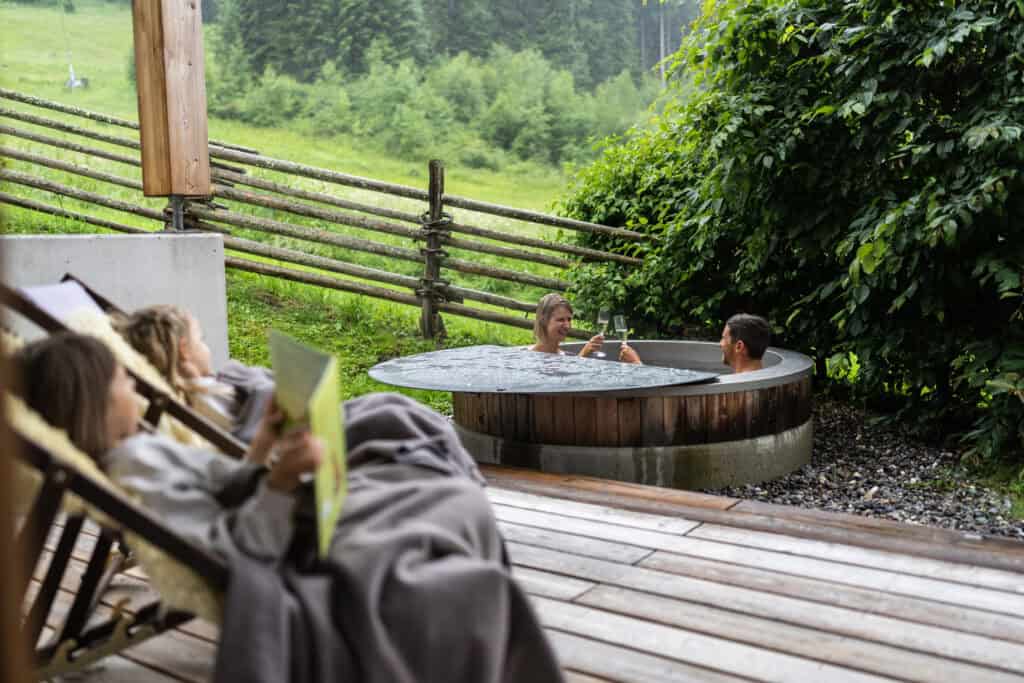 Trattlers Hof-Chalets in Bad Kleinkirchheim